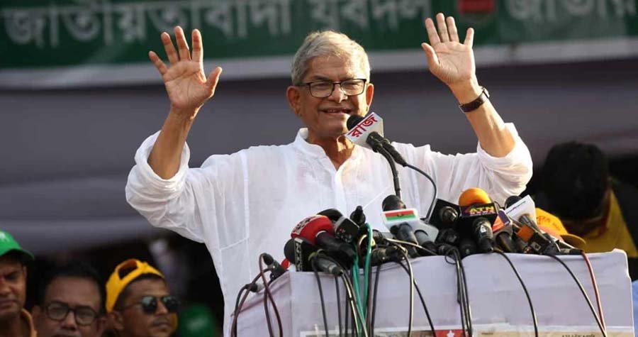 হাসিনাকে আর রাজনীতি করতে দেব না:ফখরুল