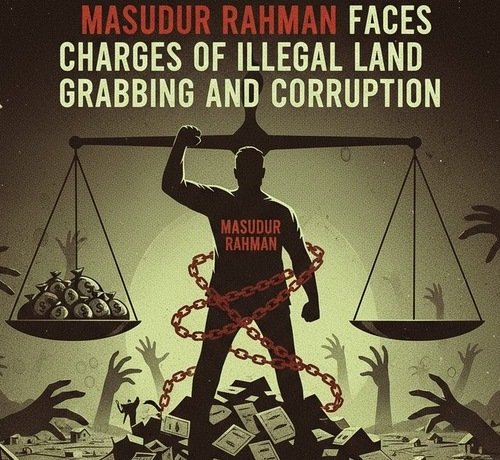 মাসুদের বিরুদ্ধে পূজা মণ্ডপ দখলের অভিযোগ