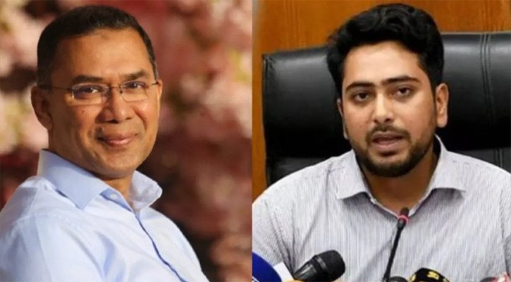 তারেক রহমানকে স্বাগত জানিয়েছেন নাহিদ