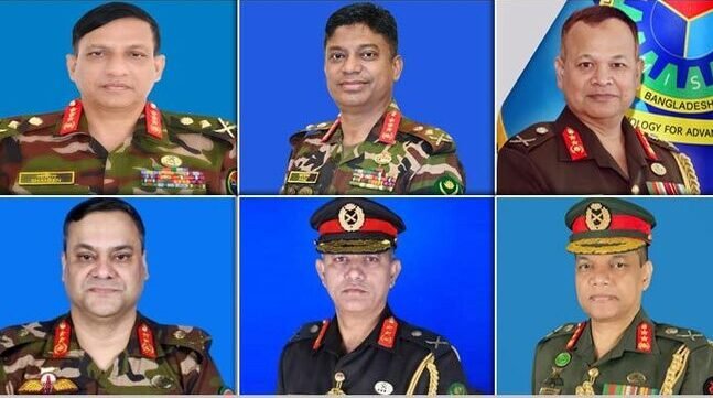 সেনাবাহিনীর শীর্ষ পর্যায়ে ফের রদবদল