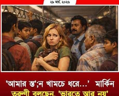 ভারতে এসে  তিক্ত অভিজ্ঞতা মার্কিন তরুণীর