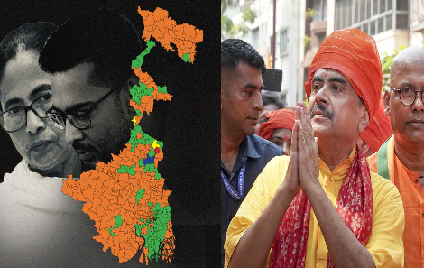 পশ্চিমবঙ্গে মমতার ভরাডুবি নিয়ে নানা বিতর্ক