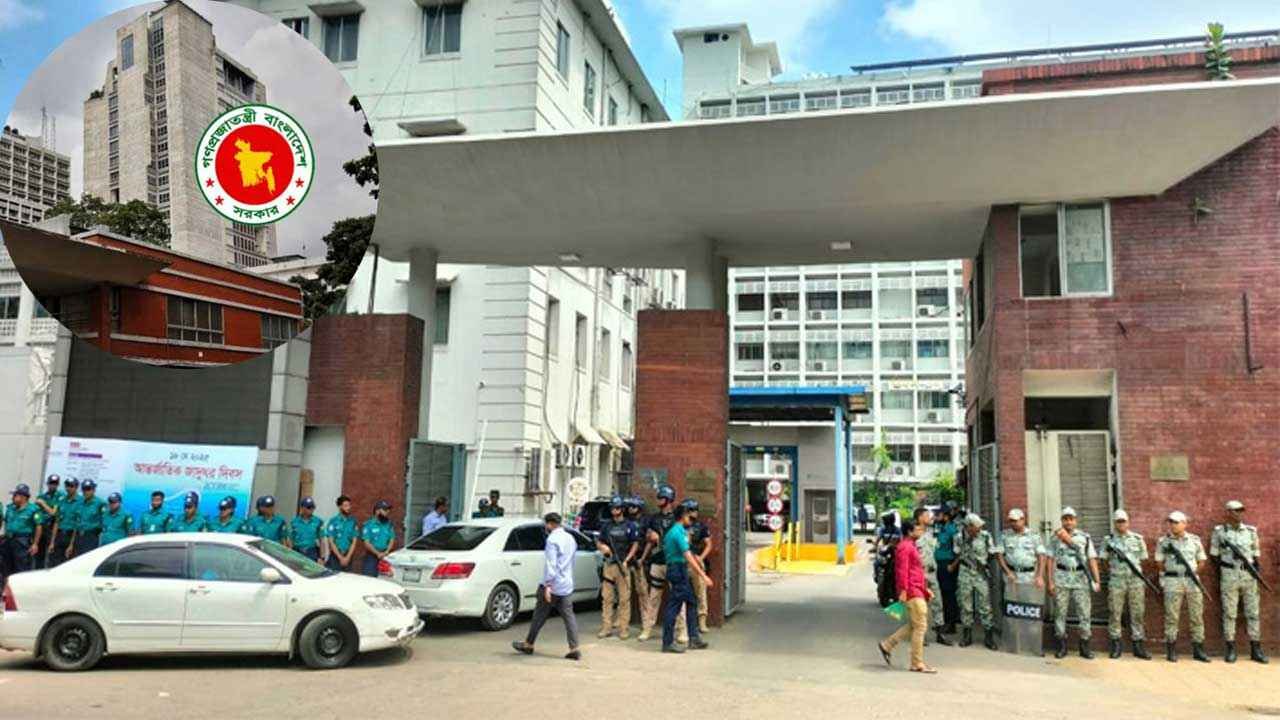 সচিবালয়ের নিরাপত্তায় বড় রদবদল: প্রত্যাহার করা হচ্ছে ১৬৯ পুলিশ সদস্য