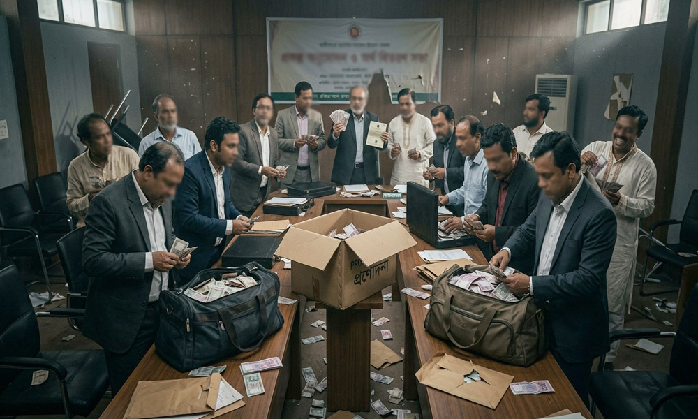 ৫ কোটি টাকা লুট, জড়িত ১৩ কর্মকর্তা